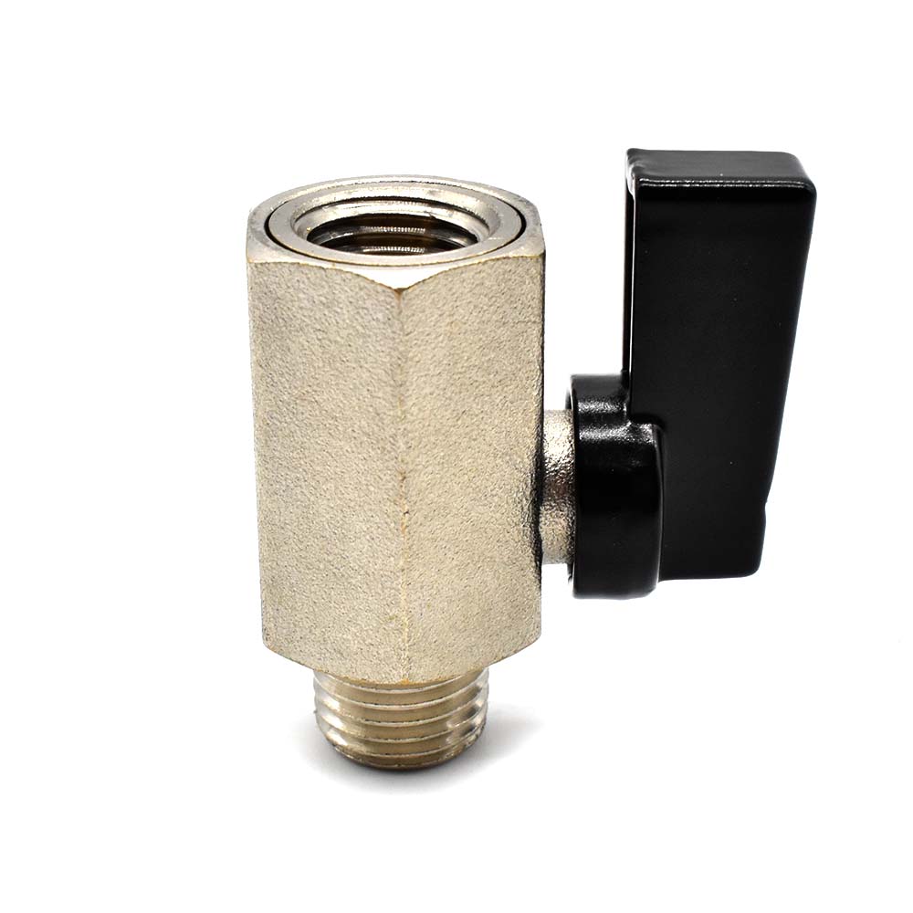 Brass Ball Valve - 1/4" FPT x 1/4" MPT (9423006)
