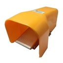 1/4" NPT 2 Position, 3 Port Foot Valve with Protective Shield
