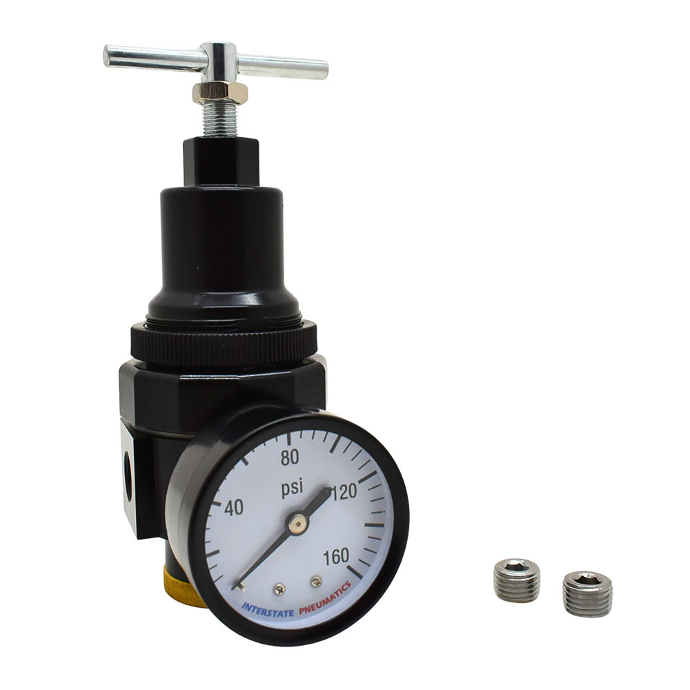 1/4" "T" Handle Regulator 0-125 PSI with Gauge