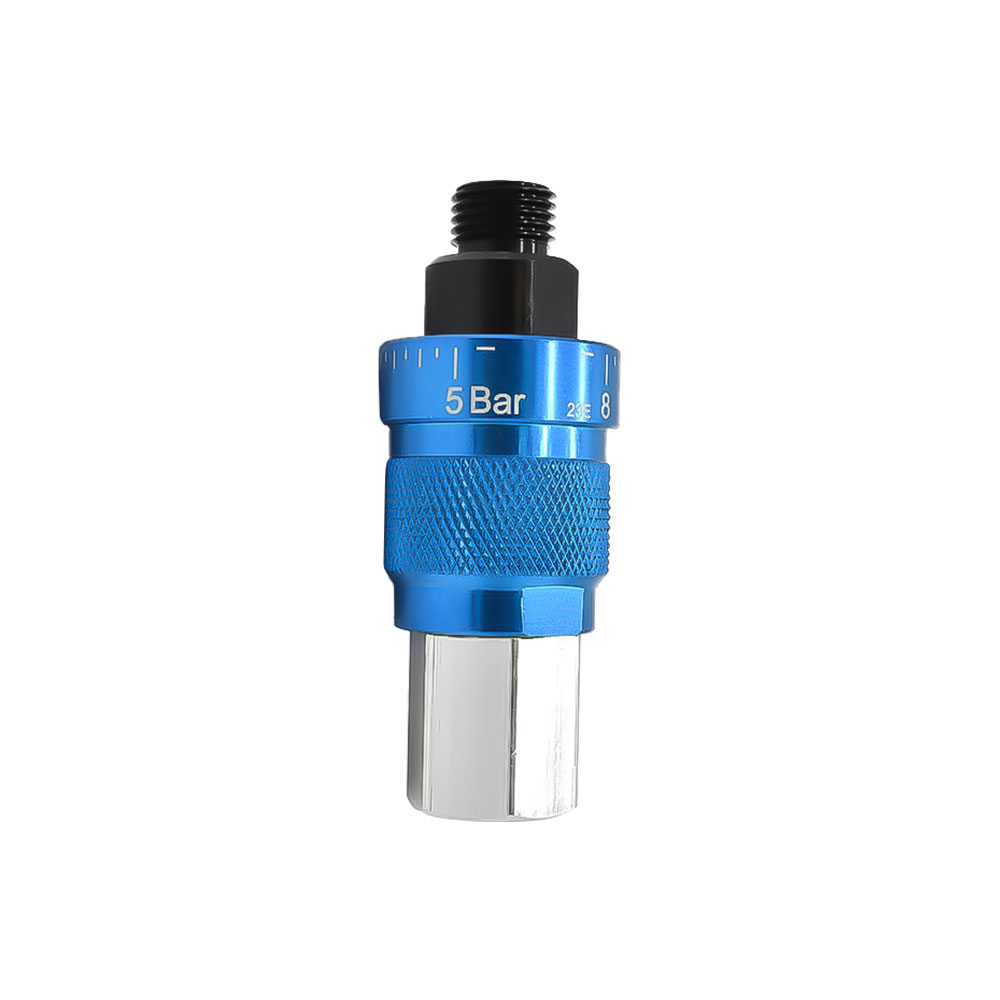 1/4" NPT 90-115 PSI Adjustable In-Line Pressure Regulator