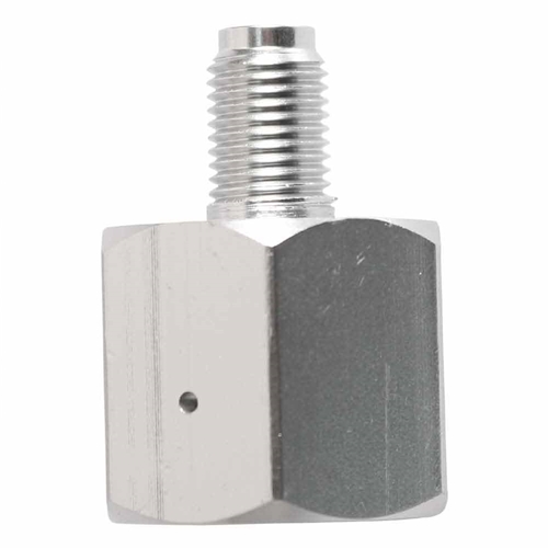 In CO2  Paintball (G1/2-14) Tank  to Out Co2 Disposable (3/8-24 UNF) Mini Tank  Adapter
