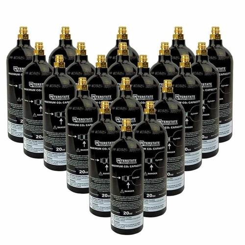 20 Oz CO2 DOT Paintball Tank 20/Box