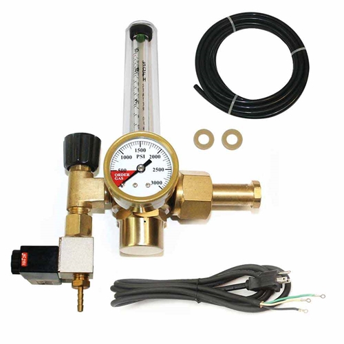 CO2 Regulator with Flow Meter /Solenoid Valve Kit