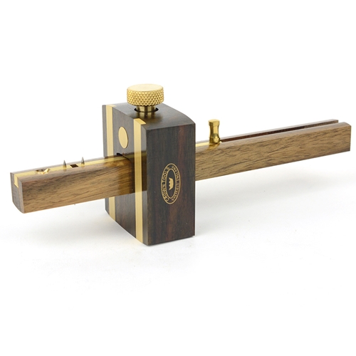 Mortise Gauge Plated Rosewood
