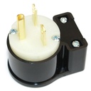 15A-250V 3-Blade NEMA 6-15P Straight Industrial Angle Electrical Plug