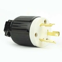 30A-125V 3-Blade NEMA L5-30P Twist Lock Electrical Plug