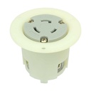 Twist Lock Receptacle Flange 2-Pole 3-Wire 20A 125V NEMA L5-20R
