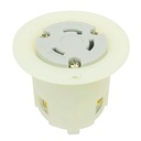 Twist Lock Receptacle Flange 2-Pole 3-Wire 30A 250V NEMA L6-30R