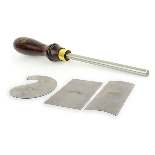 Cabinet Scrapers (3pcs) + Crown Burnisher Kit