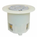 Twist Lock Receptacle Flange 2-Pole 3-Wire 20A 250V NEMA L6-20R