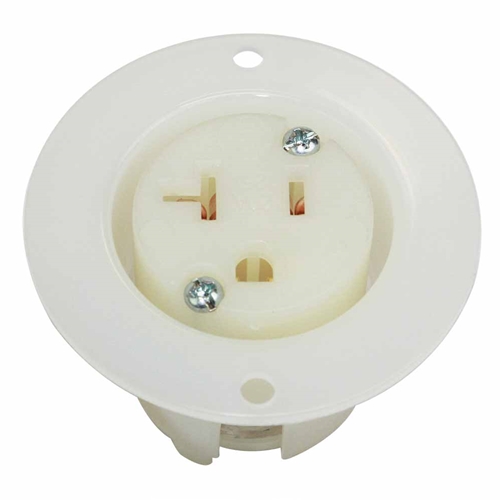 Std Receptacle Flange 2-Pole 3-Wire 20A 125V NEMA 5-20R