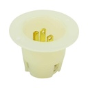 Std Flange Plug 2-Pole 3-Wire 15A 125V NEMA 5-15P