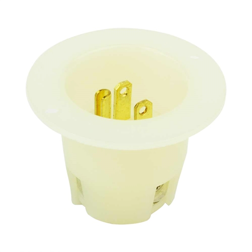 Std Flange Plug 2-Pole 3-Wire 20A 125V NEMA 5-20P