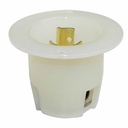 Twist Lock Flange Plug 2-Pole 3-Wire 15A 250V NEMA L6-15P