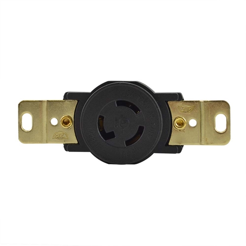 3P 15A 125V, NEMA L5-15R Electrical Wall Receptacle