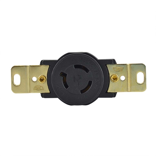 3P 15A 250V, NEMA L6-15R Electrical Wall Receptacle