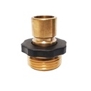 392-T Garden Hose Male Quick Connect - Brass