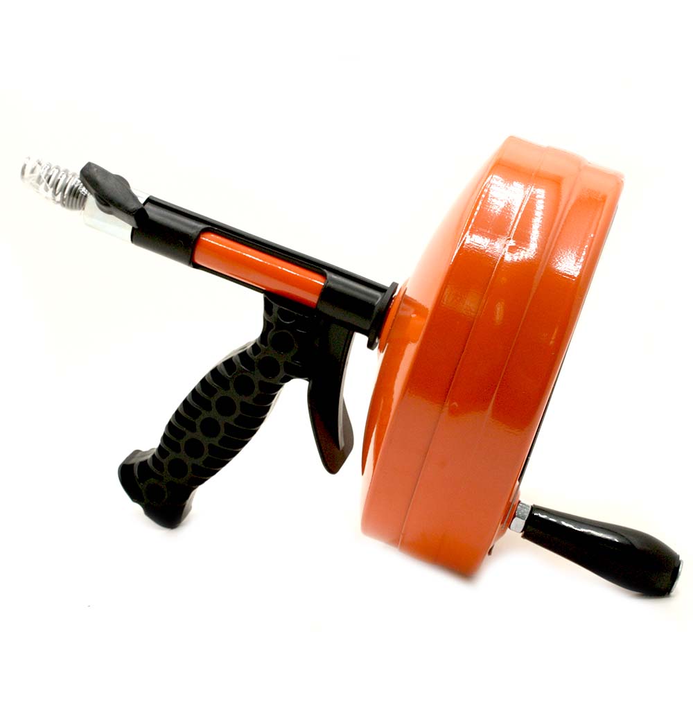 731-T 1/4" x 15ft Canister Auger / Drain Snake (Steel Drum)