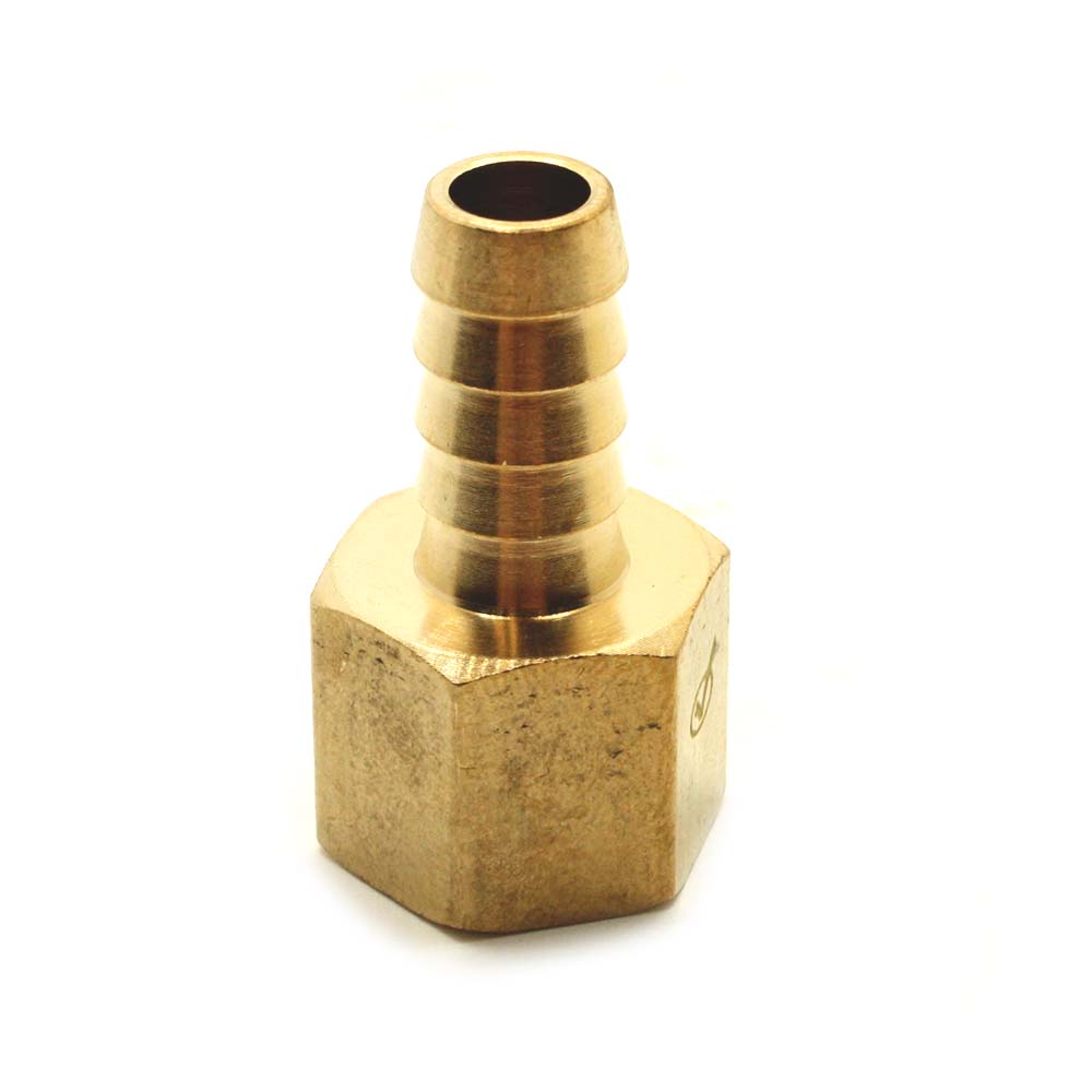 3/8" Hose Barb X 1/8" FIP  Brass Adapter