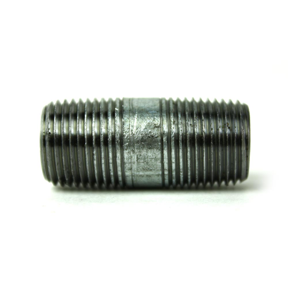 3/8" x 1-1/2" Galvanized Steel Nipple