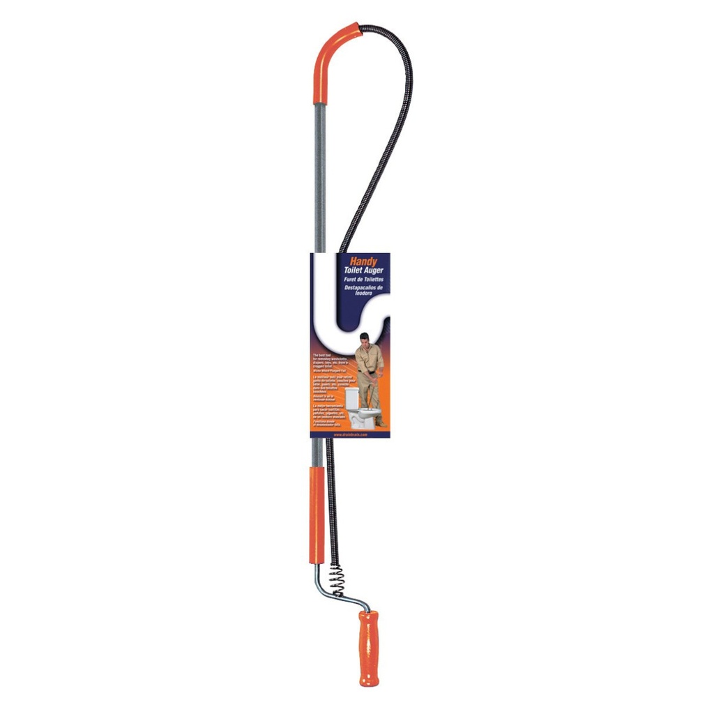 3JH 1/2" X 3ft Utility Closet / Toilet Auger
