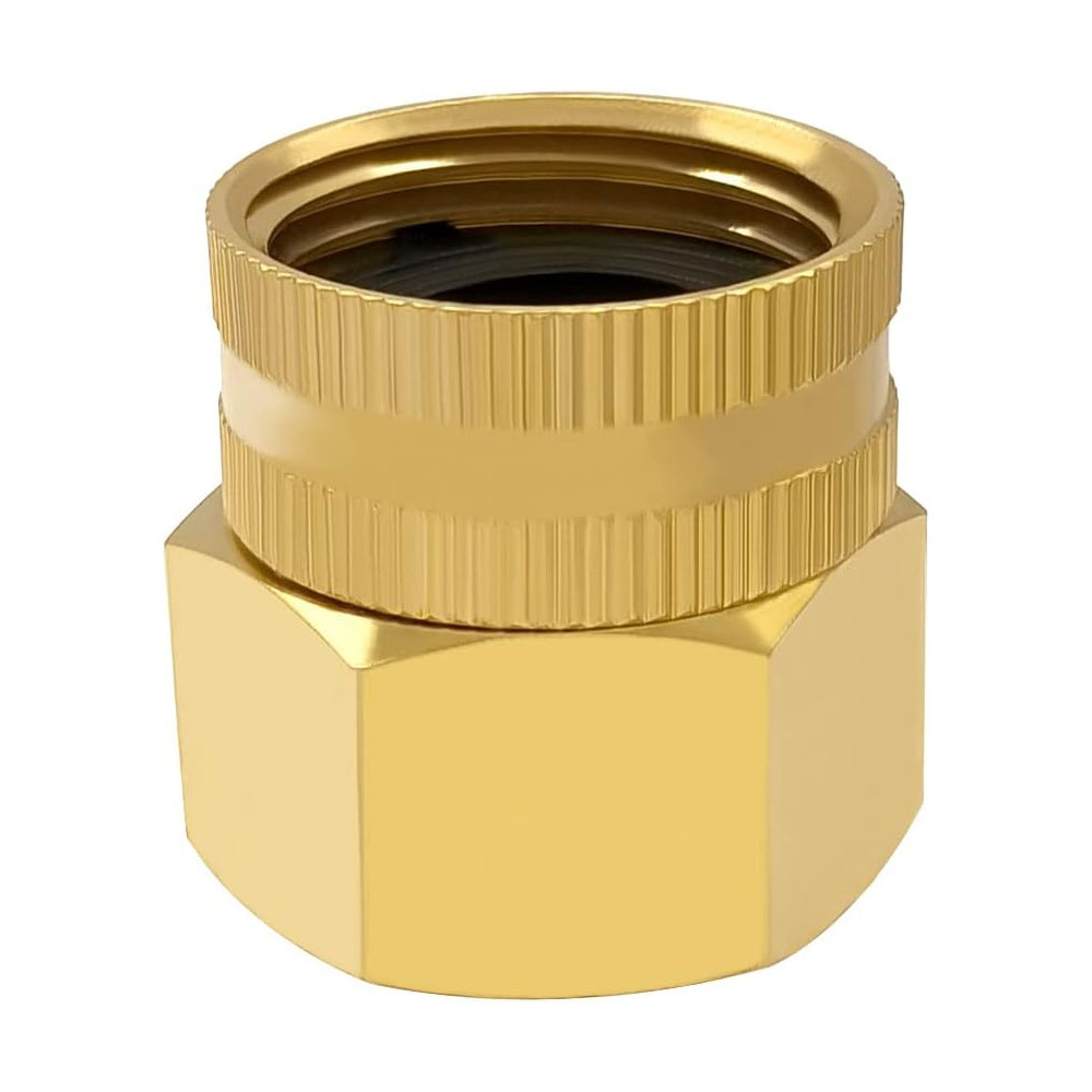 301-T 3/4" Female GHT X 1/2" FIP Swivel Fitting