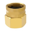 301-T 3/4" Female GHT X 1/2" FIP Swivel Fitting