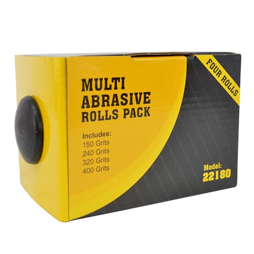 Abrasive Sanding Rolls Dispenser Box Includes Assorted 4 Grits 150/240/320/400