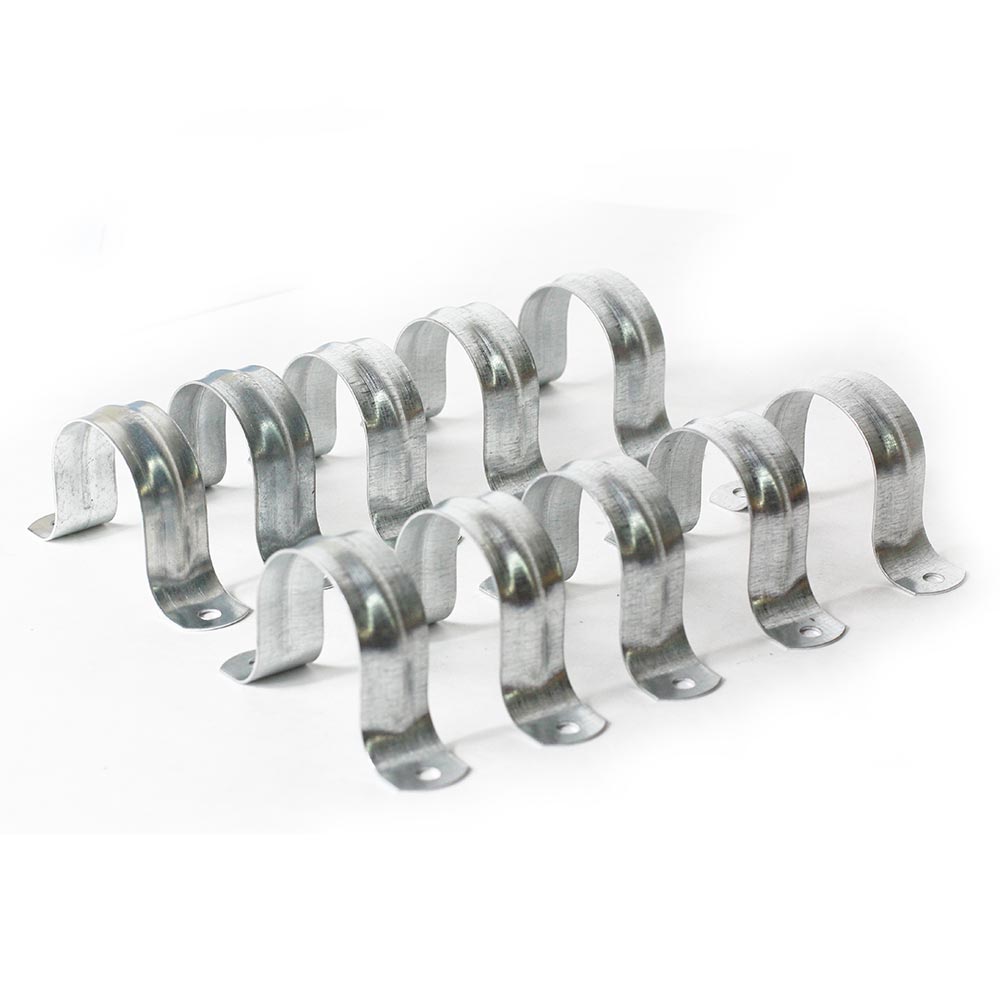 1-1/2" Galvanized Pipe Straps