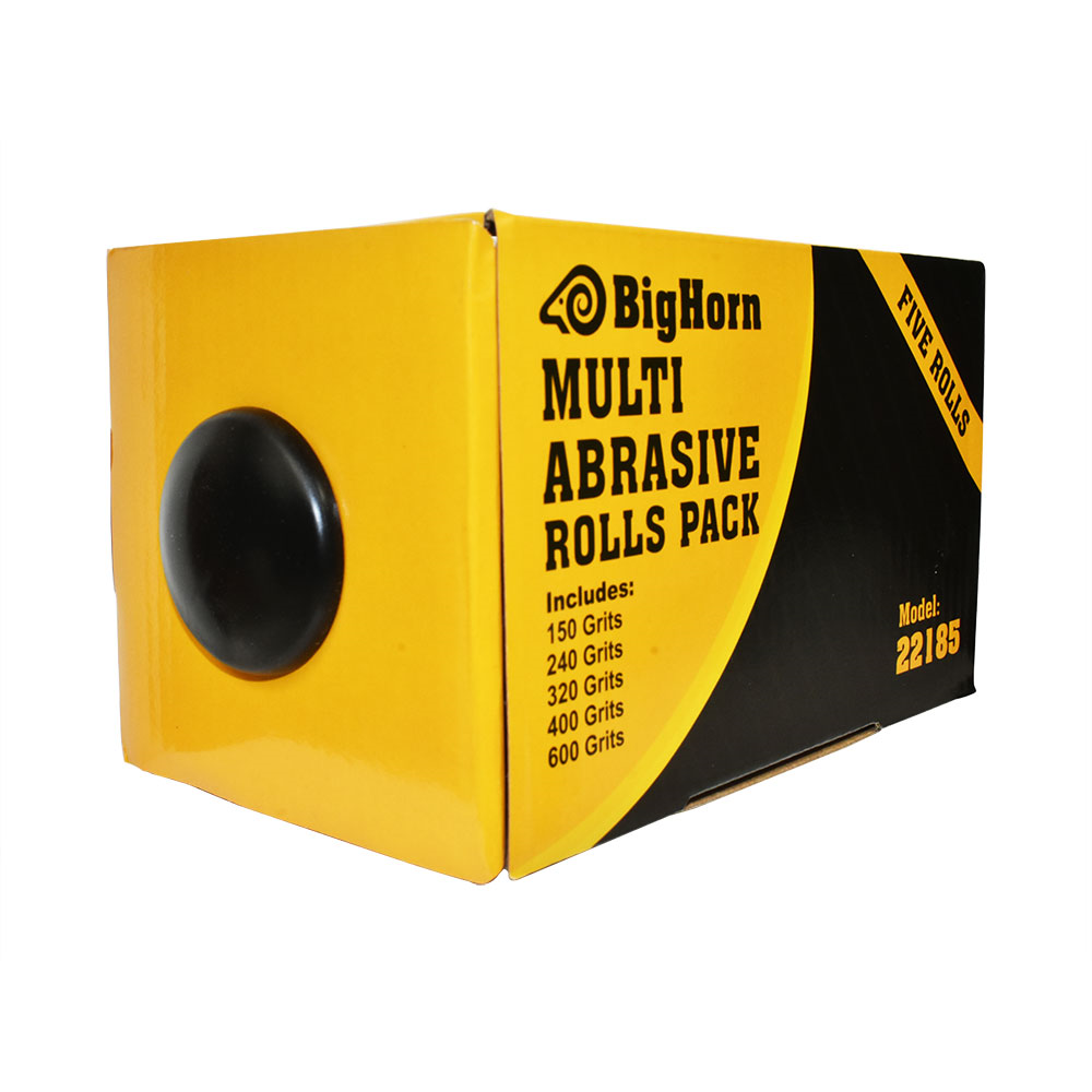 Abrasive Sanding Rolls Dispenser Box Includes Assorted 5 Grits 150/240/320/400/600