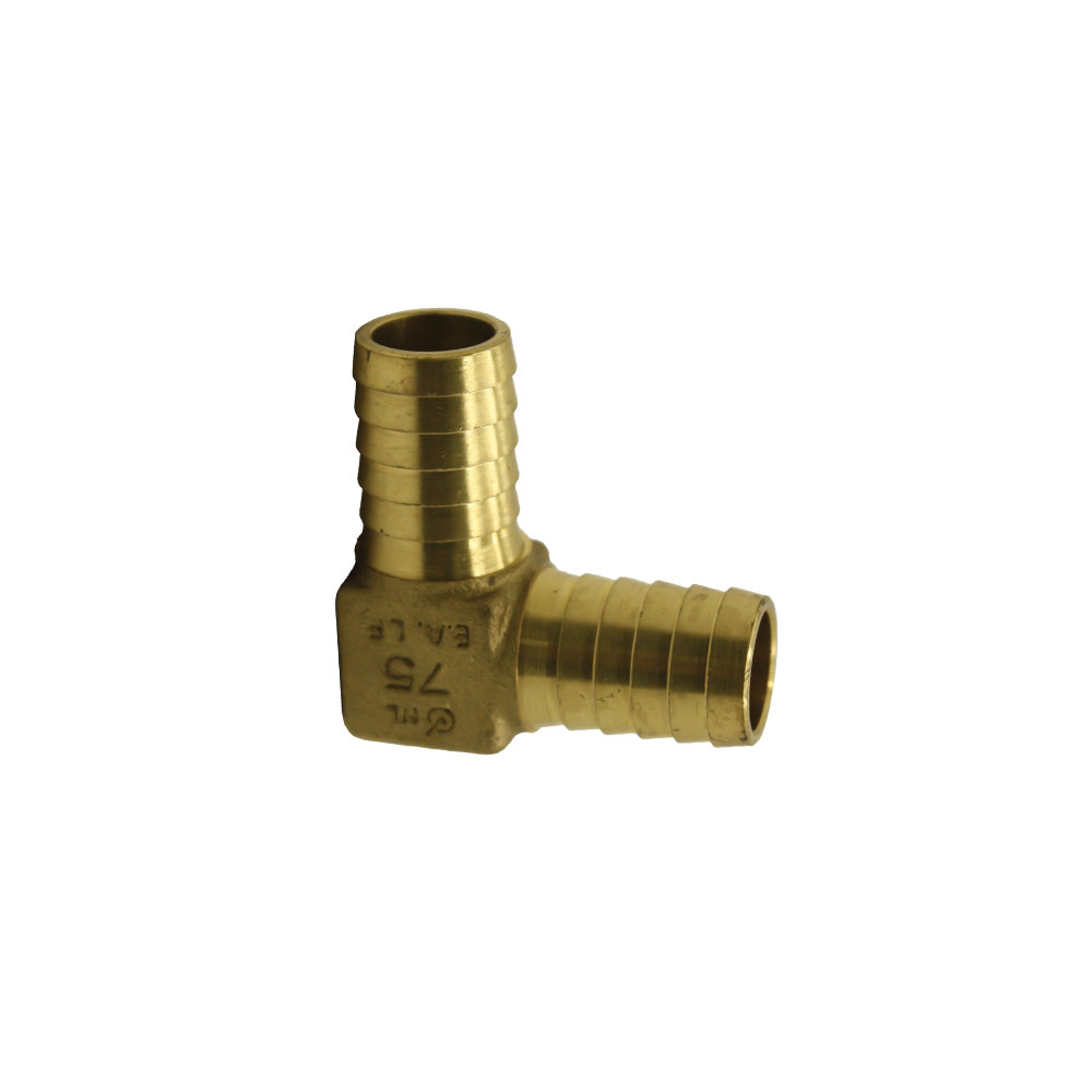 3/4" Brass Insert Male Combination Elbow