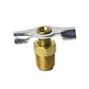 1230-T #320-C 1/8" NPT Male Drain Cock Valve (VP21)