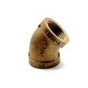 3/4" 45 Brass Elbow