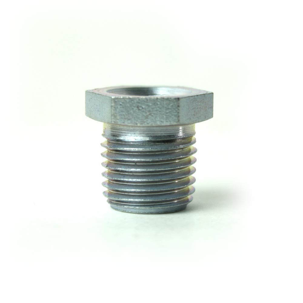 1/4" x 1/8" Galvanized Steel Hex Bushing