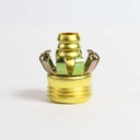 329-T 1/2" Water Hose Repair Clincher Male Coupler