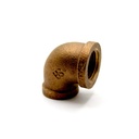1/2" x 3/8" Brass 90 Reducer Elbow