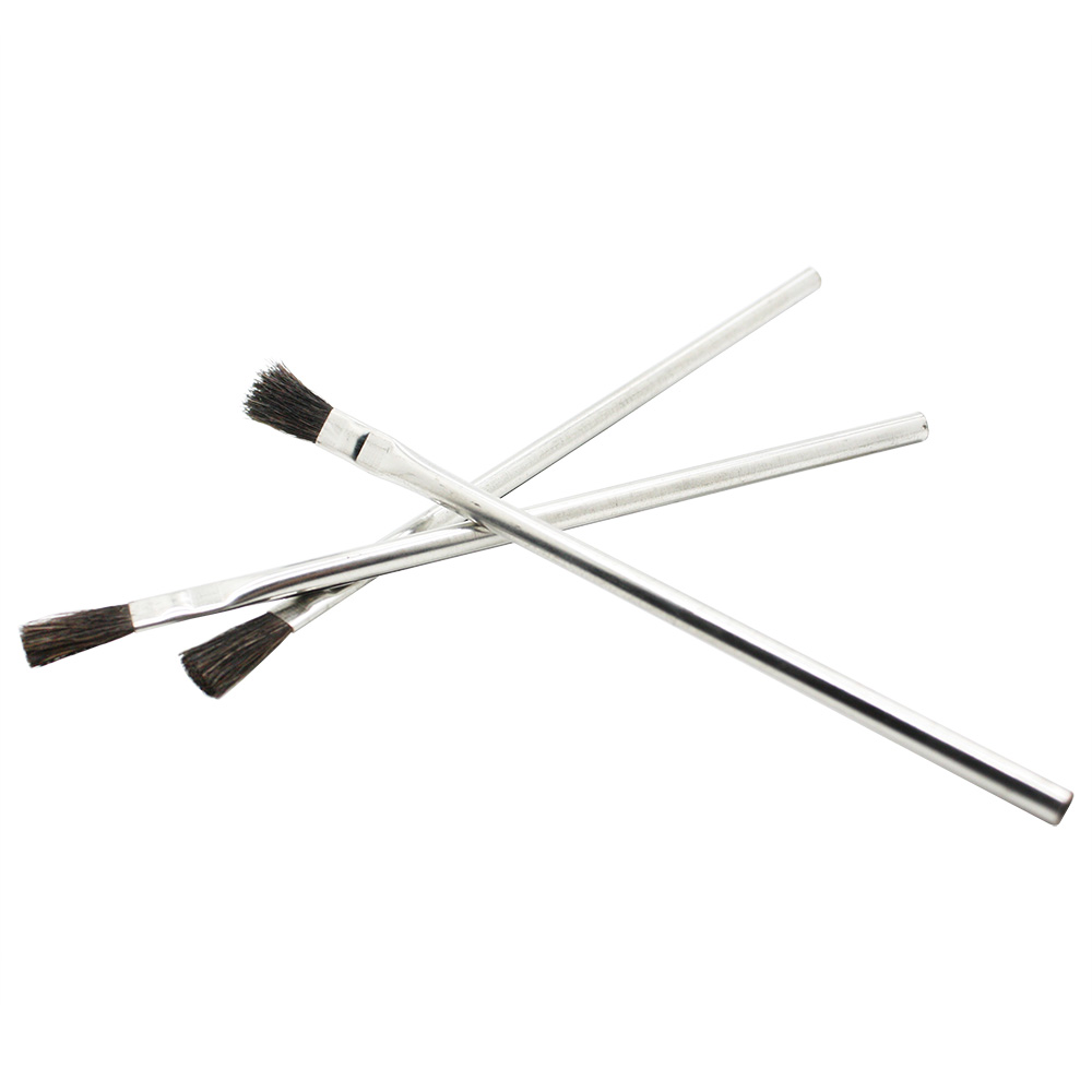 102-T Flexible Bristle Acid/Flux Brushes - 3/Pack