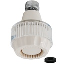 137-T Adjustable Showerhead in a White Finish 1.5GPM Water Sense Certified