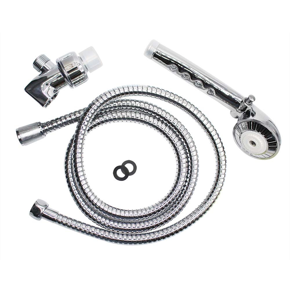 165-T Plastic Handheld Shower with Hose and Mount