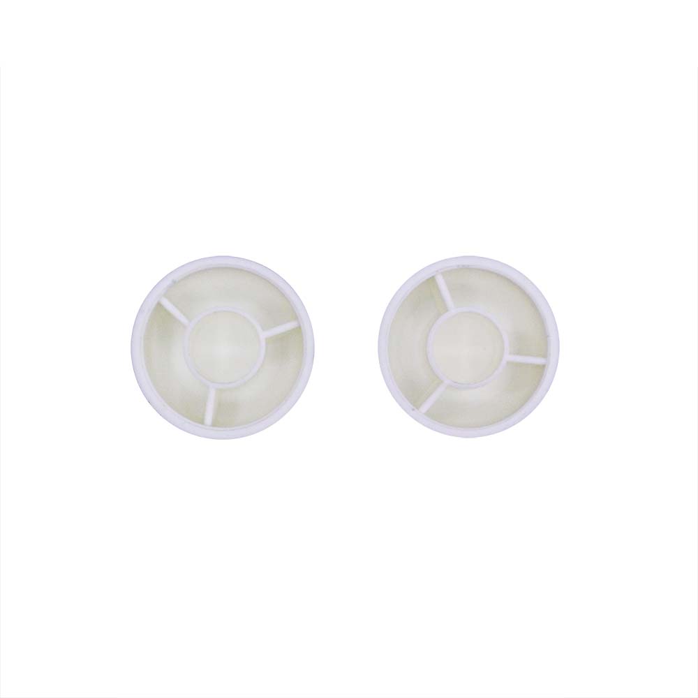 237-T Toilet Bolt Cap Set - Round (2/Pack)