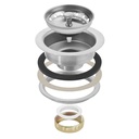 246-T 3-1/2" Kitchen Sink Strainer Assembly with Brass Locknut (Deluxe)