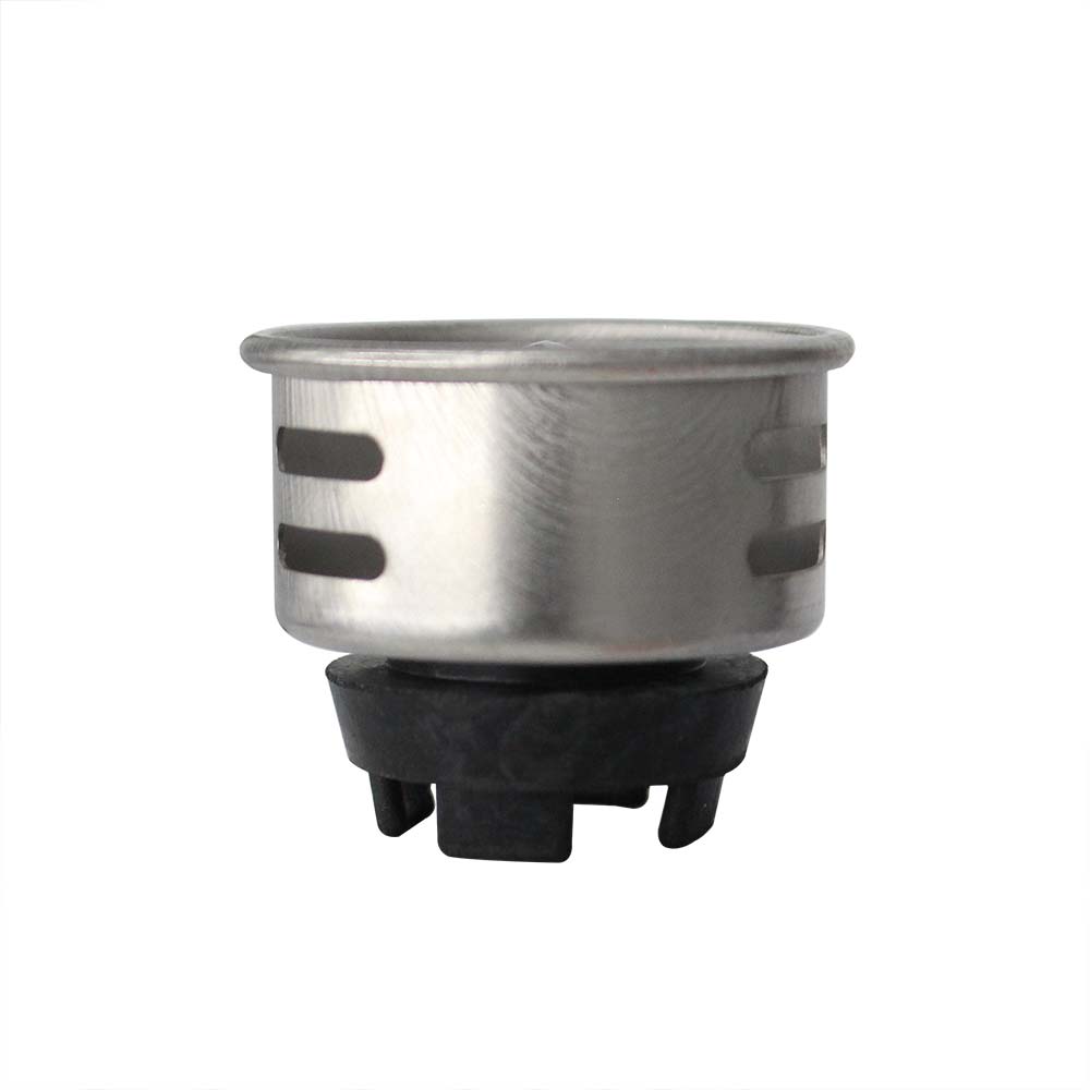 275-T 1-1/2" Junior Duo Strainer / Stopper Replacement Basket for Bar and Prep Sinks Drains