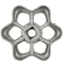 286-T 1/4" Square Broach Outdoor Faucet Wheel Handle
