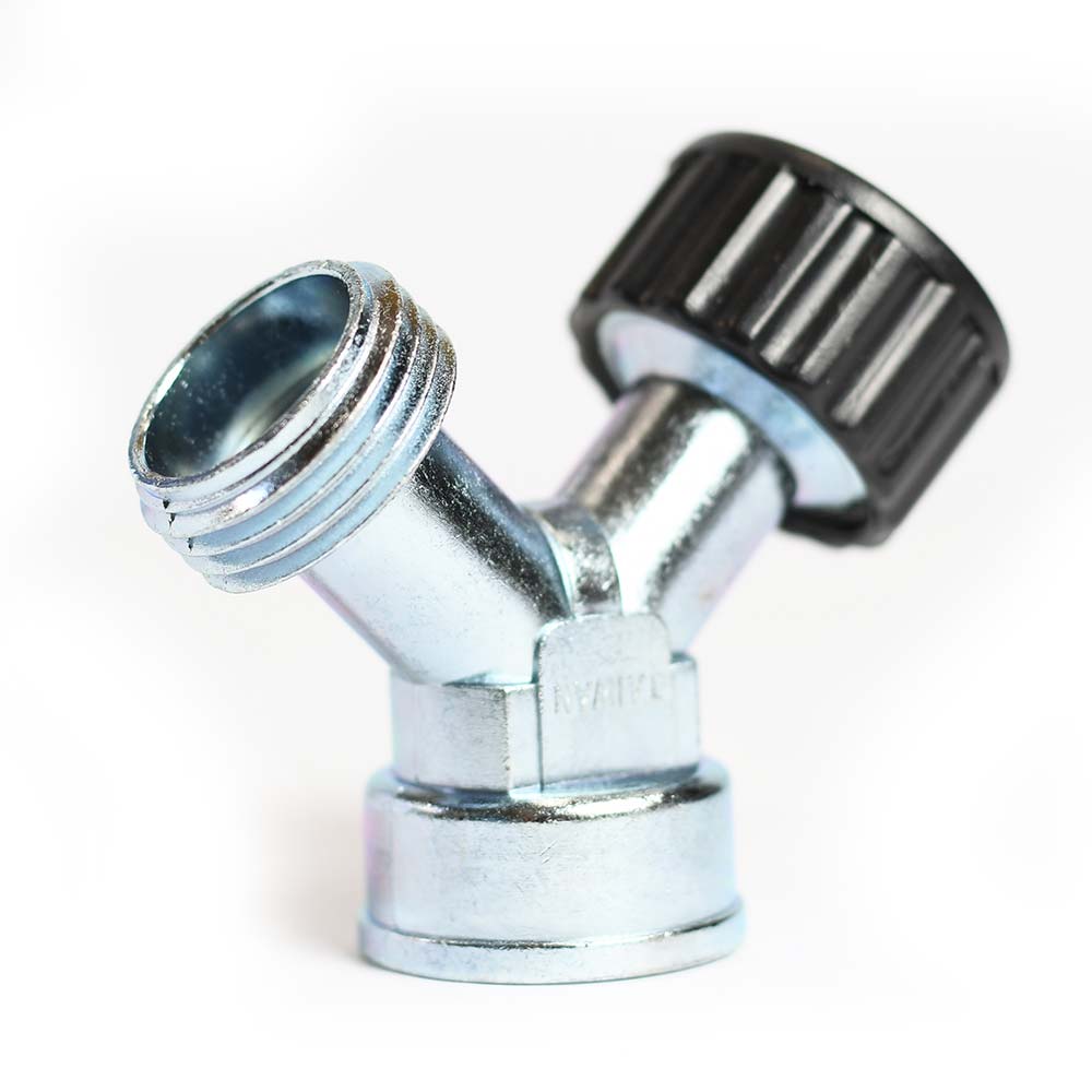 310-T Garden Hose Wye Connector with Cap – Zinc