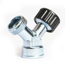 310-T Garden Hose Wye Connector with Cap – Zinc