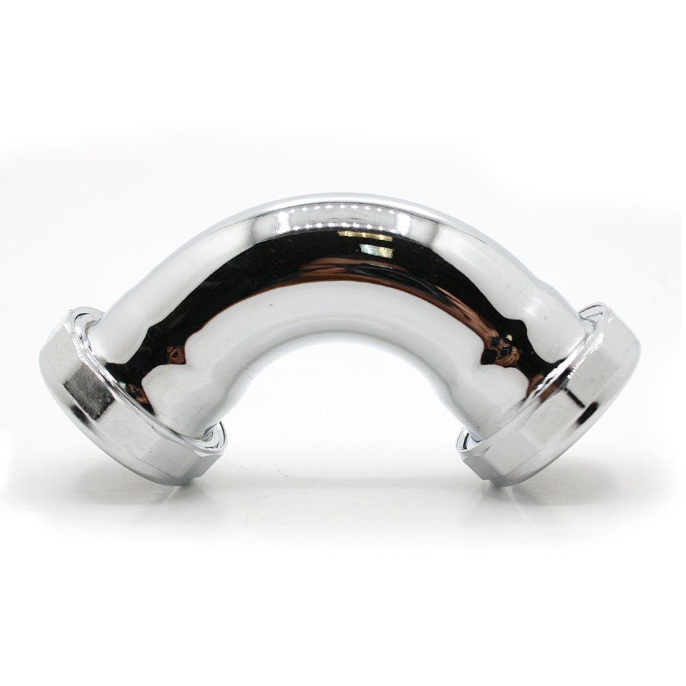 360-T 1-1/4" Slip Joint Tubular 90 Elbow - Chrome Plated Brass