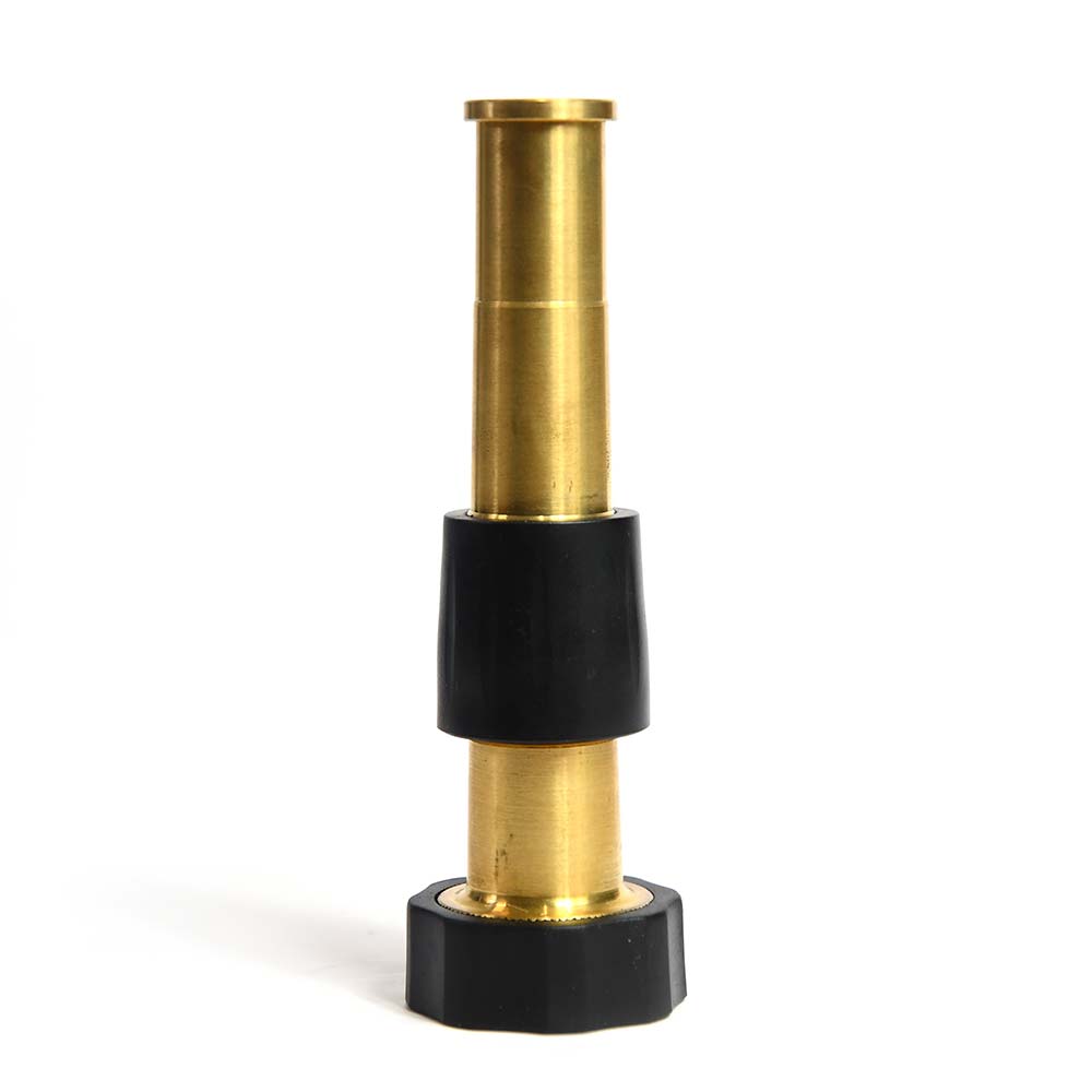 373-T 5" Heavy-Duty Adjustable Brass Hose Nozzle