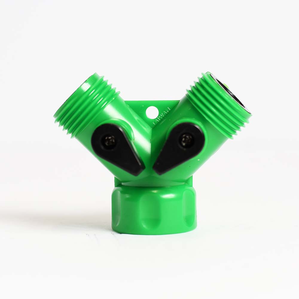 382-T Garden Hose Siamese Shut-Off Valve - Plastic