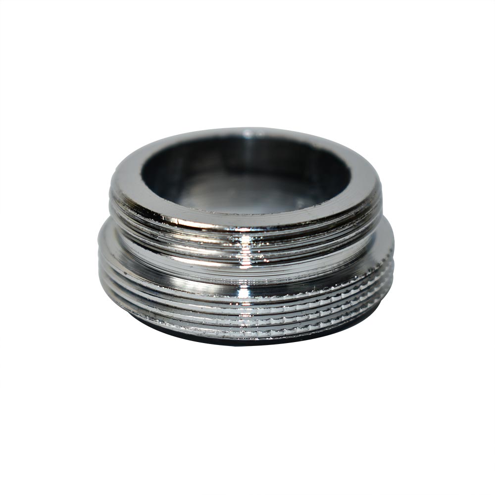 401-T Aerator Adapter Standard Lead-Free Brass 55/64 Inch-27T x 15/16 Inch-27T