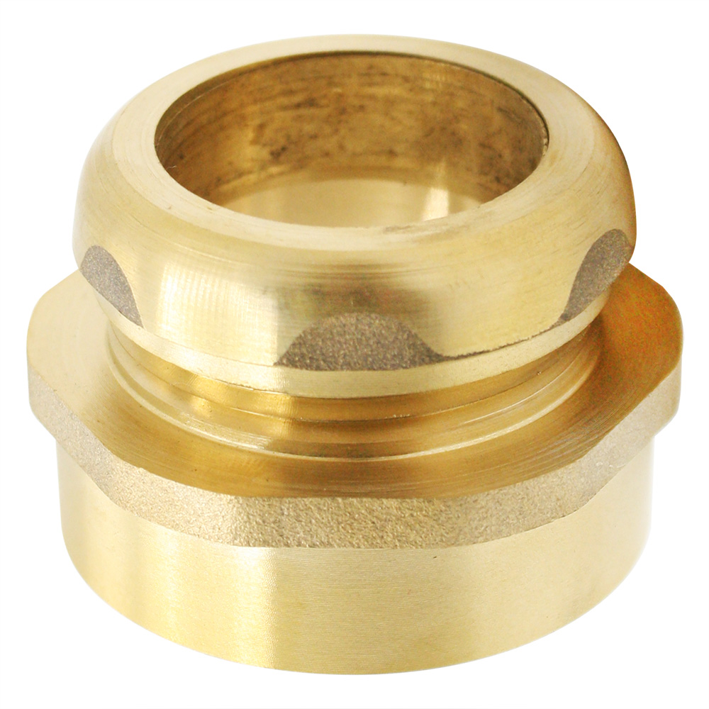 599-T 1-1/2" x 1-1/4" Female Brass Trap Adapter
